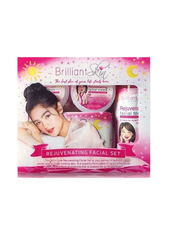 Brilliant Skin Rejuvenating Facial Set Clear